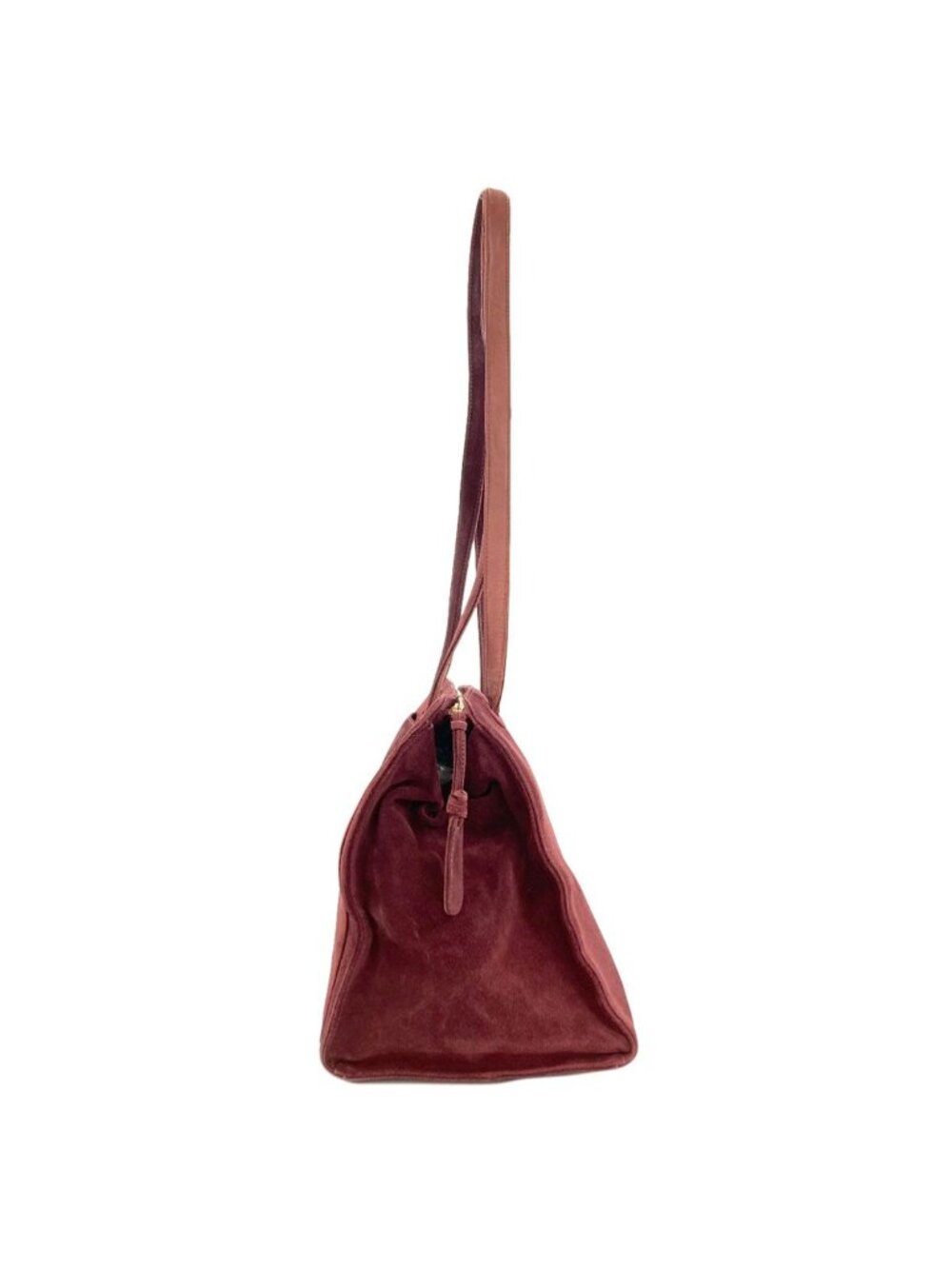 Chanel CC Logo Gold Tote Suede - Picture 3 of 15